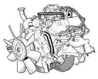 2.3 Liter V6 Motor